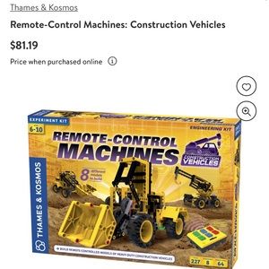 Thames & Kosmos Remote Controlled Machines NEW